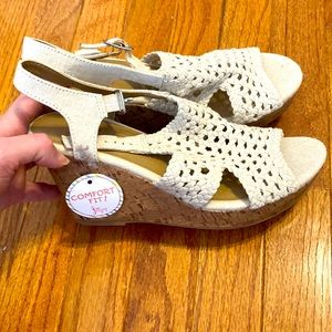 Jelly pop comfort wedges new size 8